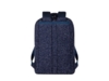 Стильный городской рюкзак с отделением для ноутбука 15.6 (темно-синий)  (Изображение 6)