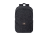 Стильный городской рюкзак с отделением для ноутбука 15.6 (черный)  (Изображение 2)