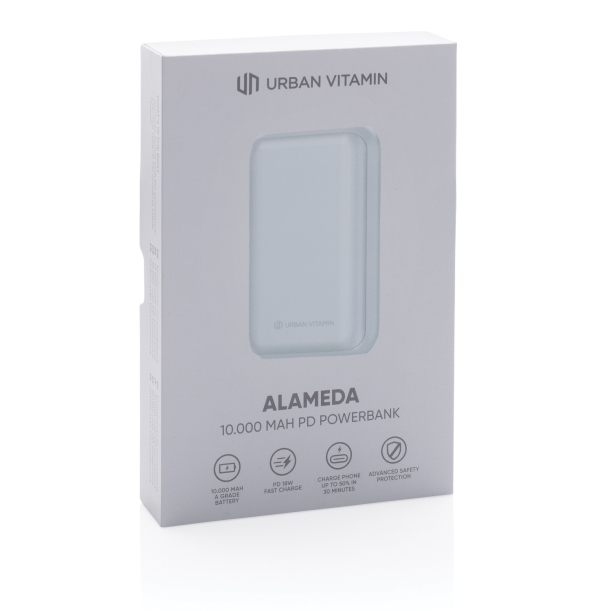 Внешний аккумулятор Urban Vitamin Alameda с быстрой зарядкой PD, 18 Вт, 10000 мАч (Изображение 12)