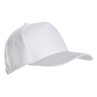 Бейсболка STAN 5 клиньев полиэстер 150, 10P (Белый)