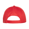 Бейсболка STAN 5 клиньев полиэстер 150, 10P (Красный) (Изображение 4)
