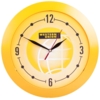 Часы настенные Vivid Large, желтые (Изображение 1)