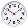 Часы настенные ChronoTop, серебристые (Изображение 1)