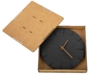 Часы деревянные Helga (черный)  (Изображение 2)