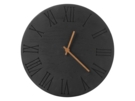 Часы деревянные Magnus (черный) 