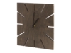 Часы деревянные Olafur квадратные, 28 см, шоколадный (Изображение 3)