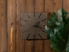 Часы деревянные Olafur квадратные, 28 см, шоколадный (Изображение 7)