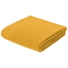 Флисовый плед Warm&Peace XL, желтый (Изображение 1)