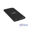 Зарядное устройство "Theta", 6000 mAh, 2 выхода USB, покрытие soft touch (Изображение 1)