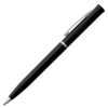 Ручка шариковая Euro Chrome, черная (Изображение 2)