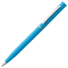 Ручка шариковая Euro Chrome, голубая (Изображение 1)