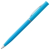 Ручка шариковая Euro Chrome, голубая (Изображение 2)