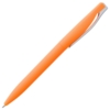 Ручка шариковая Pin Soft Touch, оранжевая (Изображение 3)