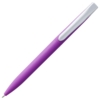 Ручка шариковая Pin Soft Touch, фиолетовая (Изображение 2)