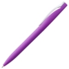 Ручка шариковая Pin Soft Touch, фиолетовая (Изображение 5)