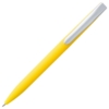 Ручка шариковая Pin Soft Touch, желтая (Изображение 2)