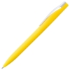 Ручка шариковая Pin Soft Touch, желтая (Изображение 5)