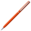 Ручка шариковая Hotel Chrome, ver.2, матовая оранжевая (Изображение 2)