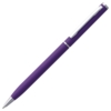 Ручка шариковая Hotel Chrome, ver.2, матовая фиолетовая (Изображение 1)
