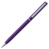 Ручка шариковая Hotel Chrome, ver.2, матовая фиолетовая (Изображение 2)