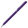 Ручка шариковая Hotel Chrome, ver.2, матовая фиолетовая (Изображение 3)