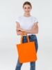 Холщовая сумка Avoska, оранжевая (Изображение 5)