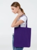 Холщовая сумка Avoska, фиолетовая (Изображение 4)