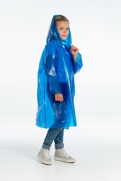 Дождевик-плащ детский BrightWay Kids, синий (Изображение 6)
