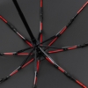 Зонт складной AOC Mini с цветными спицами, красный (Изображение 4)