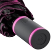Зонт складной AOC Mini с цветными спицами, розовый (Изображение 6)