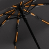 Зонт складной AOC Mini с цветными спицами, оранжевый (Изображение 2)