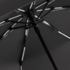 Зонт складной AOC Mini с цветными спицами, белый (Изображение 2)
