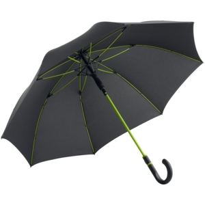 Зонт-трость с цветными спицами Color Style, зеленое яблоко