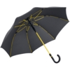 Зонт-трость с цветными спицами Color Style, желтый (Изображение 1)