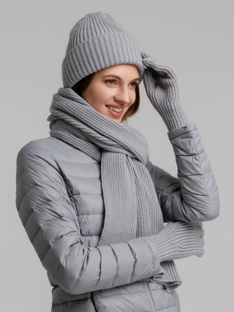 Шапка Capris, серая (Изображение 7)