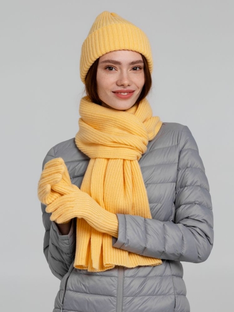 Шапка Capris, желтая (Изображение 7)