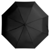 Зонт складной Basic, черный (Изображение 2)