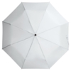 Зонт складной Basic, белый (Изображение 2)