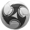 Футбольный мяч Arrow, черный (Изображение 1)