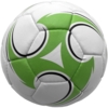 Футбольный мяч Arrow, зеленый (Изображение 1)