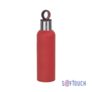 Термобутылка &quot;Силуэт&quot; 500 мл, покрытие soft touch (красный)