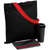 Набор Velours Bag, черный с красным (Изображение 1)