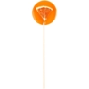 Леденец Lollifruit, оранжевый с апельсином (Изображение 1)
