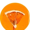 Леденец Lollifruit, оранжевый с апельсином (Изображение 3)