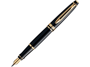Ручка перьевая Expert 3 Black Laque GT F  (черный/золотистый) 