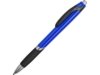 Ручка пластиковая шариковая Turbo (черный/ярко-синий) черные чернила (Изображение 1)