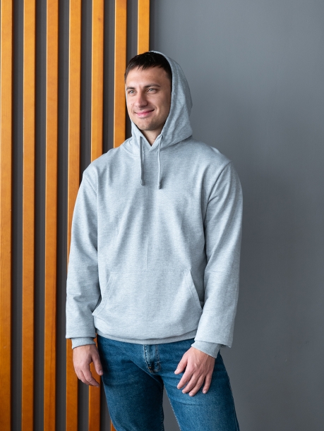 Худи унисекс STAN футер без начёса 260, 23 (Синий) 56/XXXL (Изображение 4)