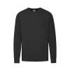Толстовка мужская без начеса "Lightweight Set-in Sweat", черный, S, 80% х/б 20% полиэстер, 240 г/м2 (Изображение 1)