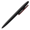 Ручка шариковая Prodir DS5 TRR-P Soft Touch, черная с красным (Изображение 3)