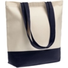 Холщовая сумка Shopaholic, темно-синяя (Изображение 1)
